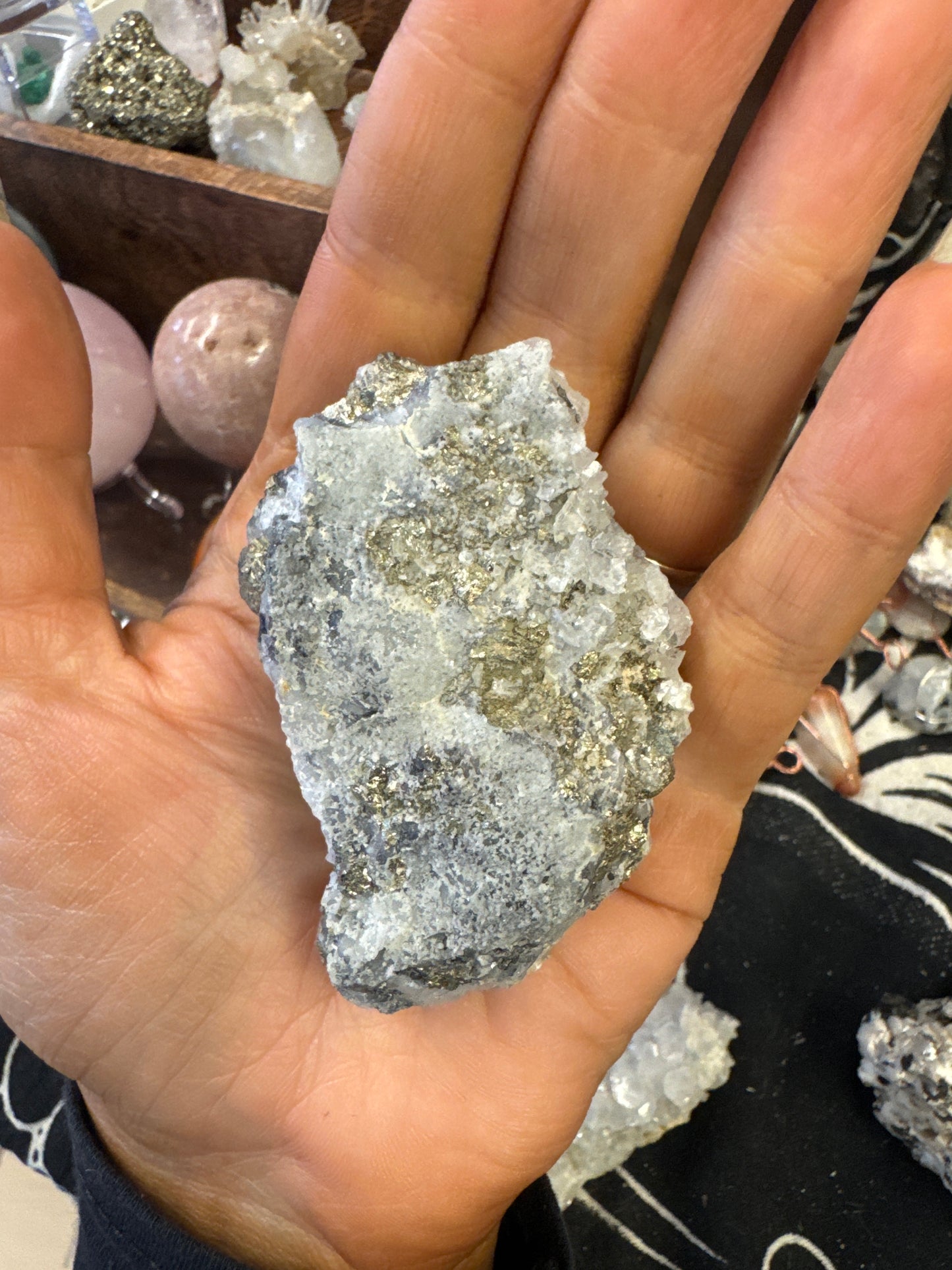 Calcite & Pyrite Collectors Piece