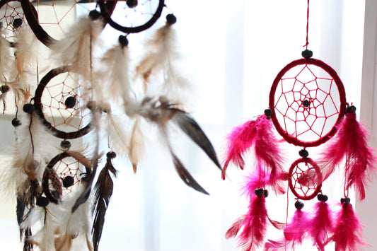 Mini Bali Dreamcatcher 22x6.5cm