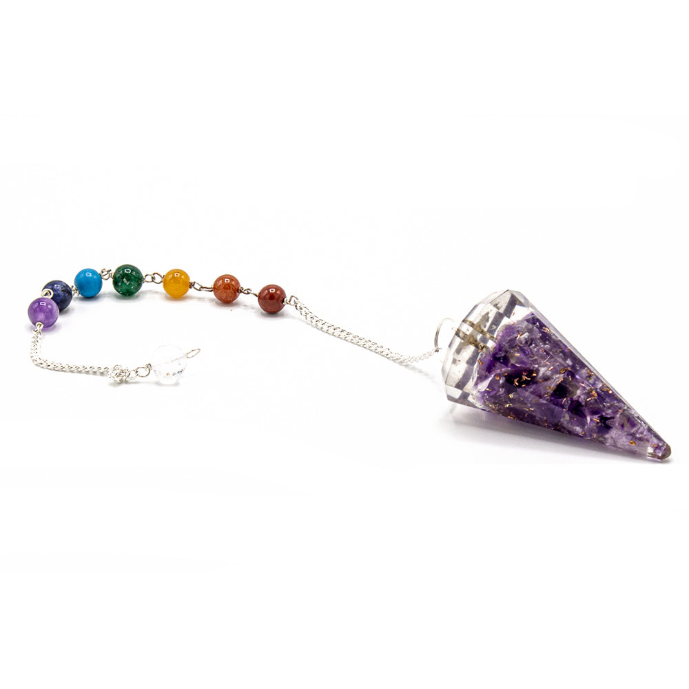 Orgonite Power Chakra Pendulum