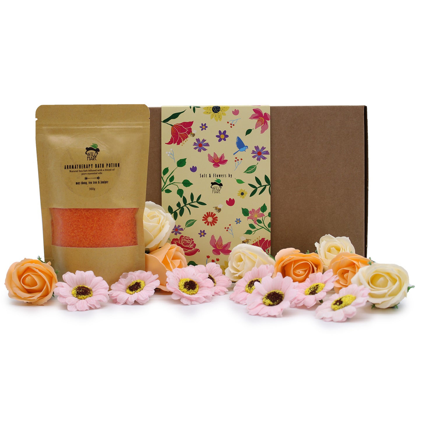 Wild Hare Bath Salt & Soap Flowers