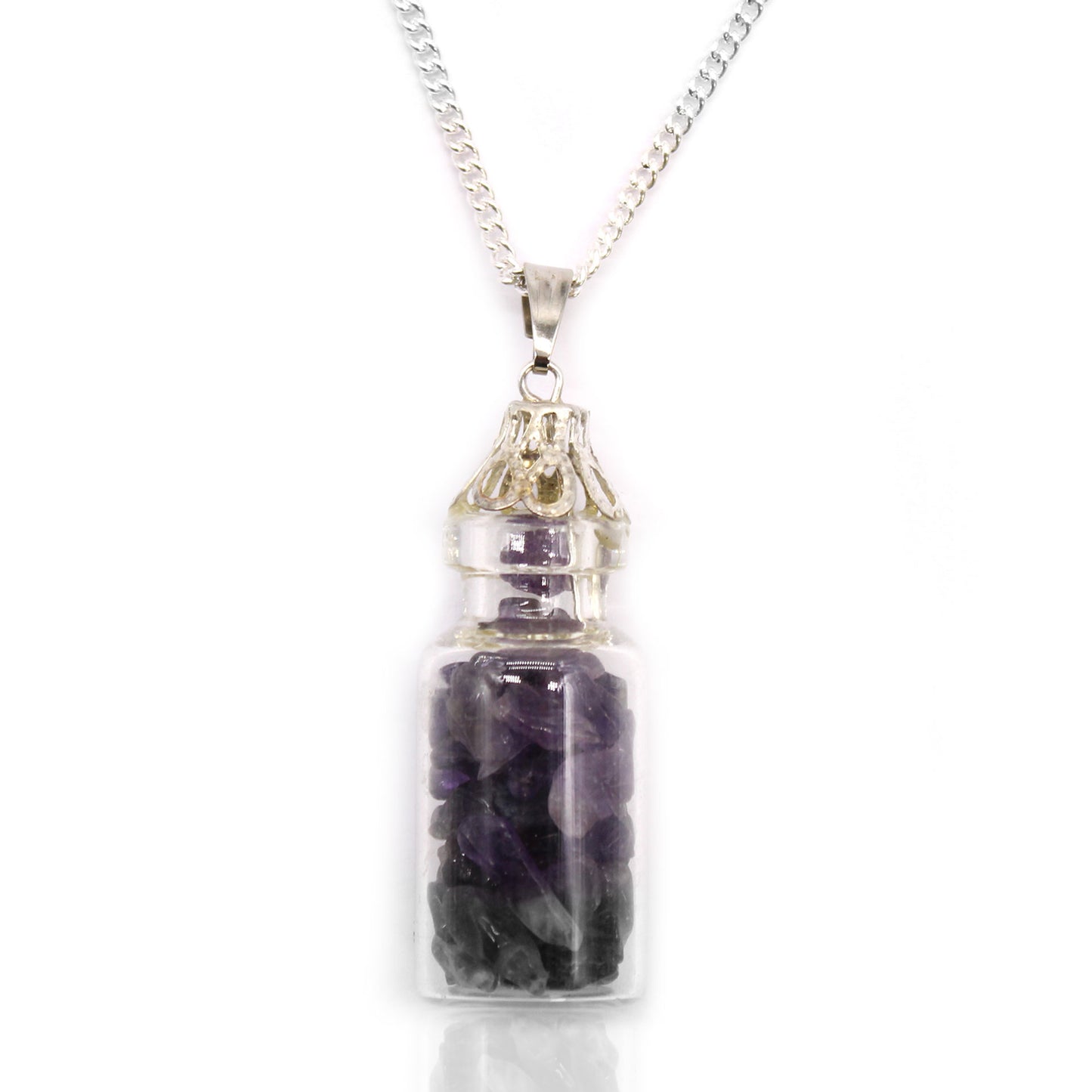 Bottle Crystal Necklace