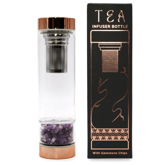 Crystal Tea Infuser Bottle