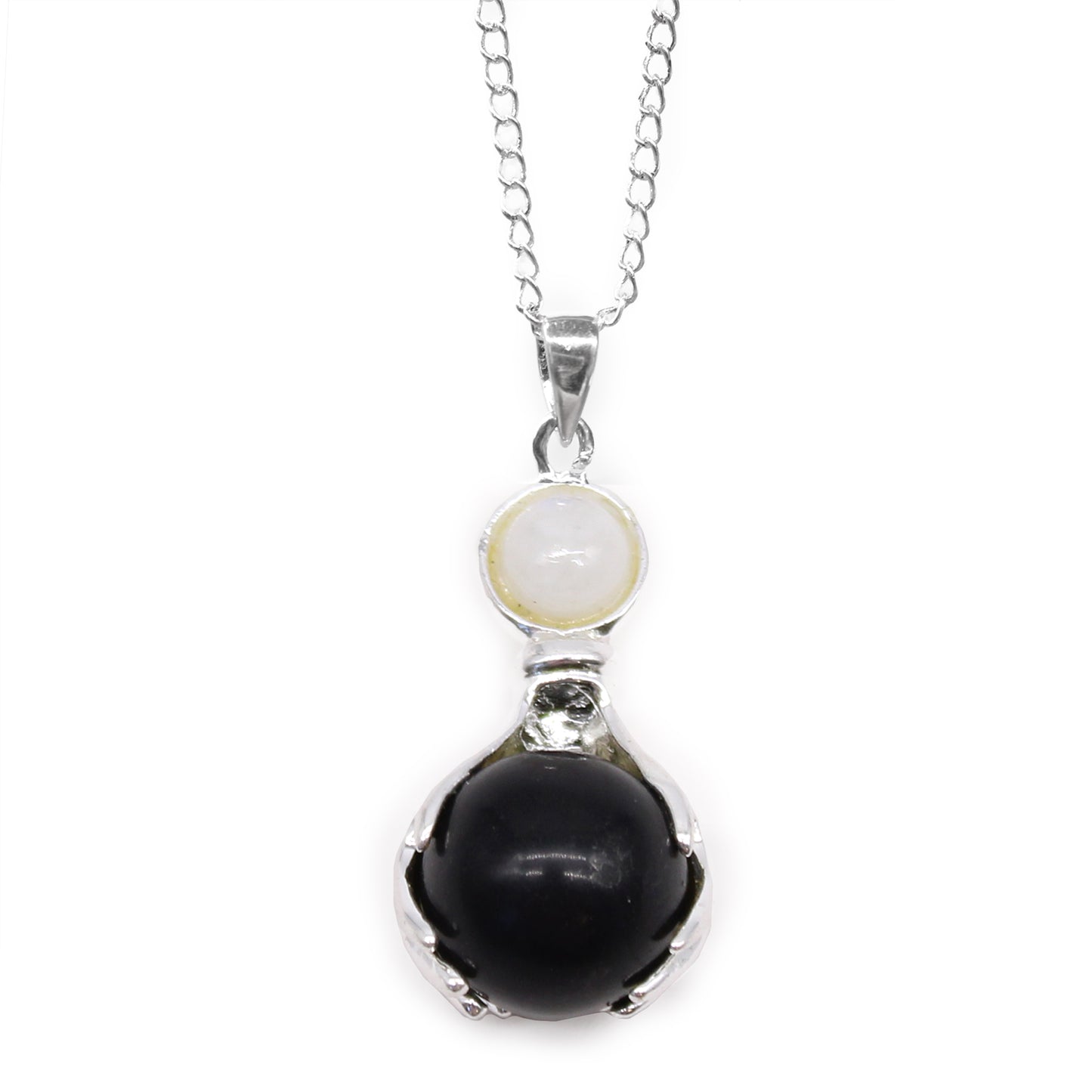 Crystal Healing Hands Pendant on Chain
