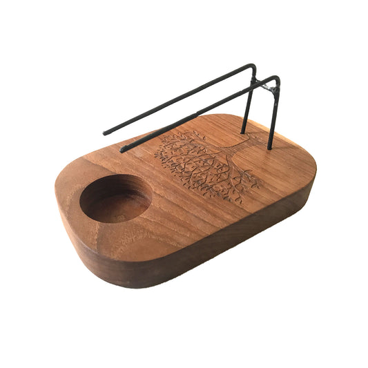 Palo Santo Holder (Teak Wood)