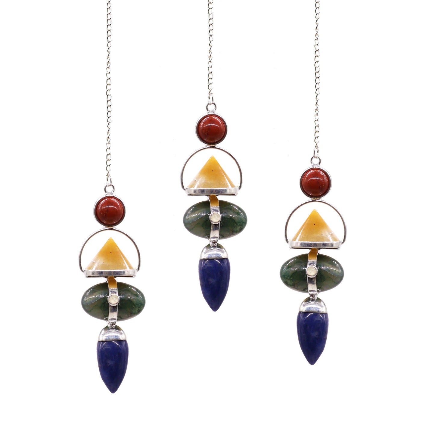 Four Elements Crystal Pendulum