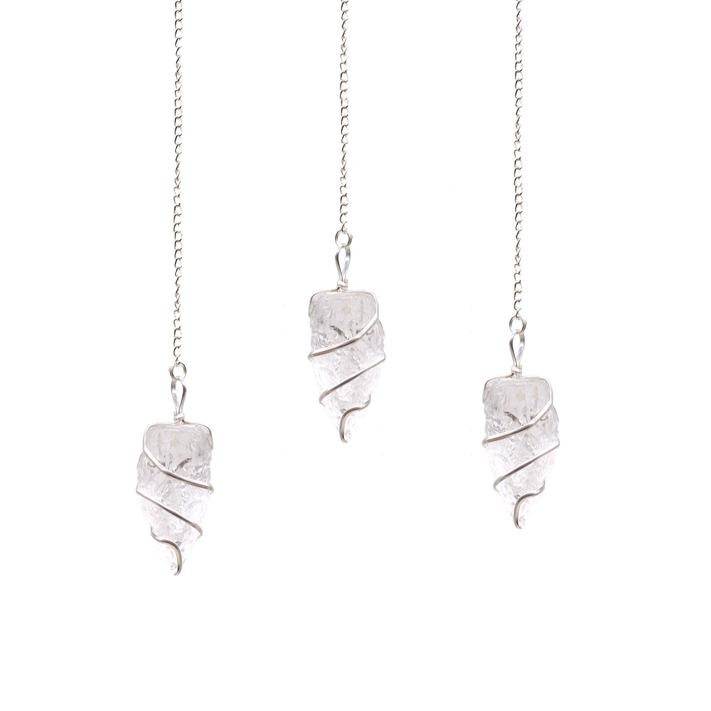 Raw Crystal Pendulum