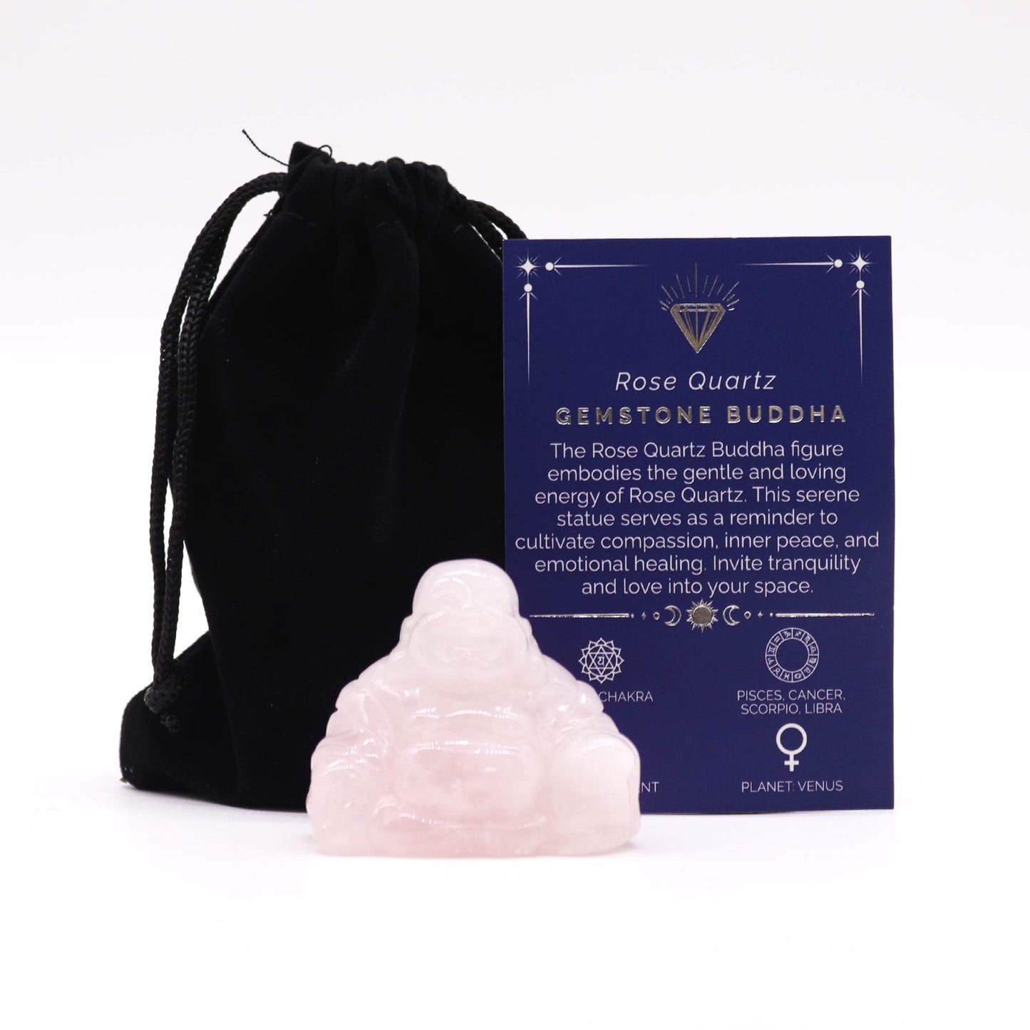 Crystal Carved Buddha