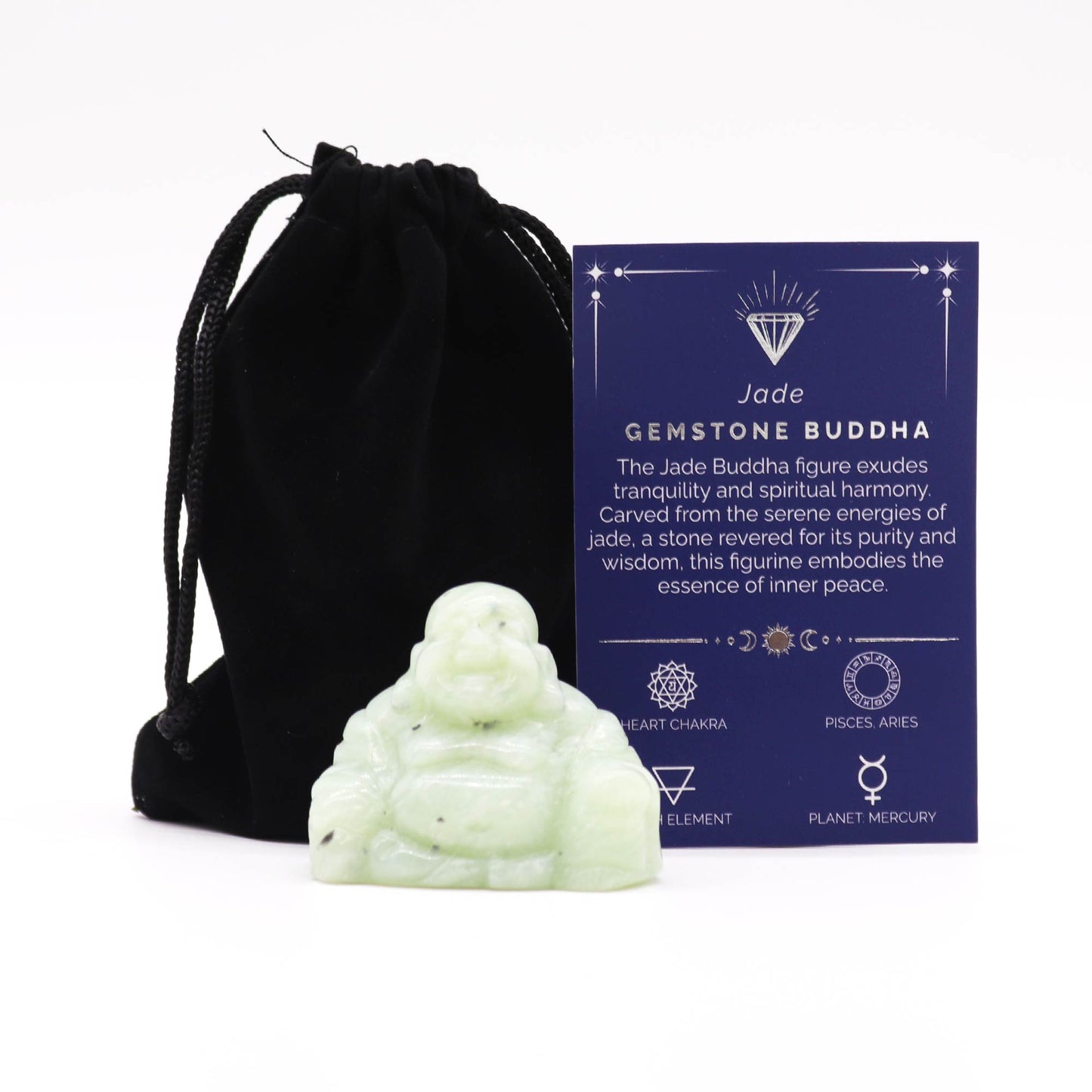 Crystal Carved Buddha