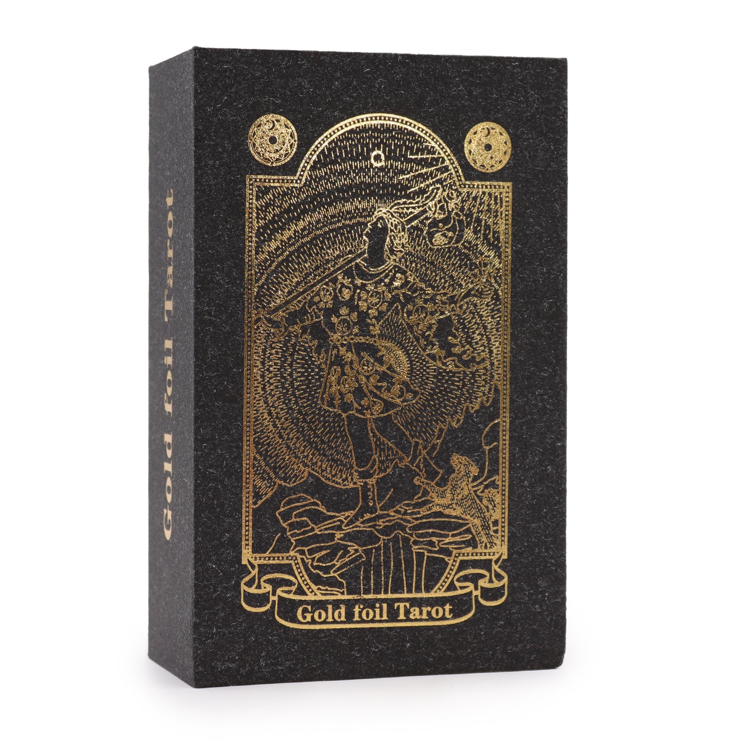 Gift Boxed Gold Foil Tarot Card Set & Book