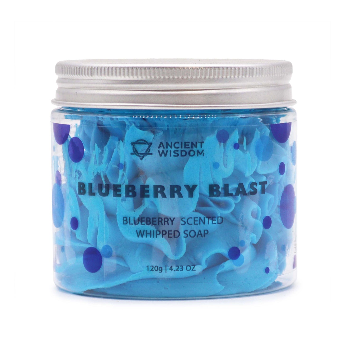 120g Blueberry Blast Whipped Soap