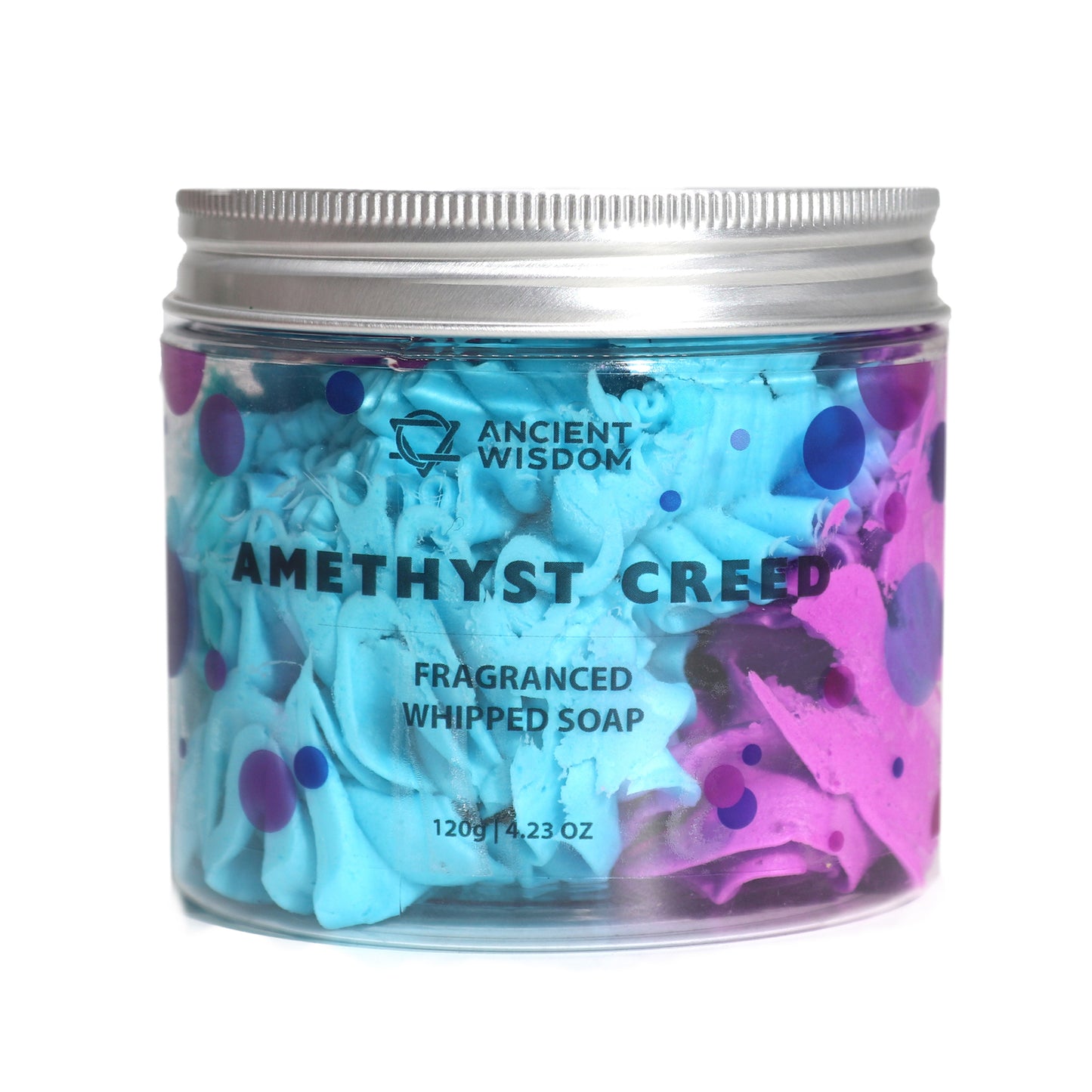 120g Amethyst Creed Whipped Soap