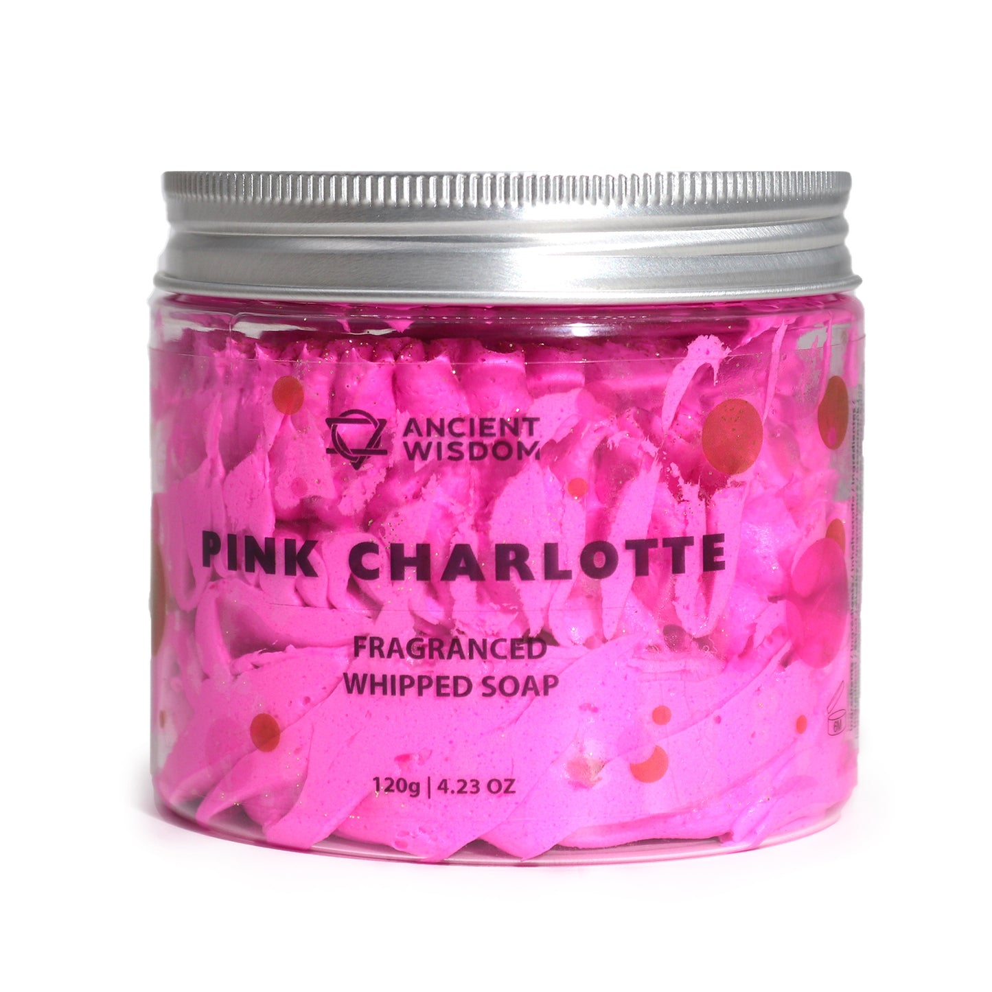 120g Pink Charlotte Whipped Soap