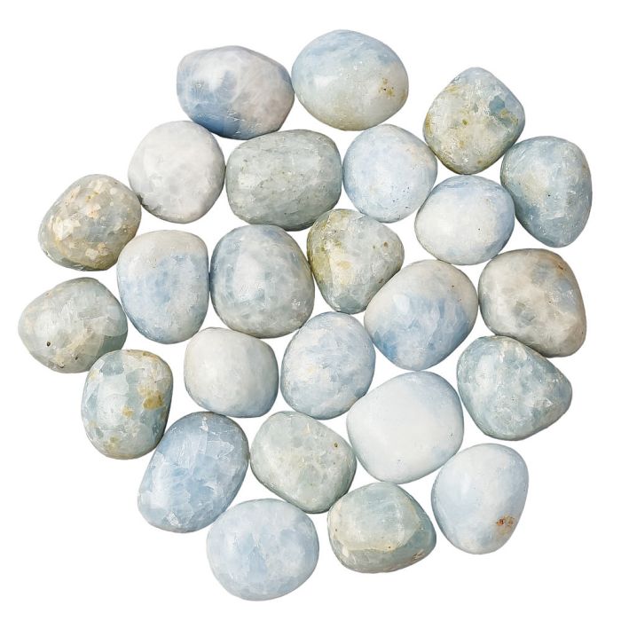 Blue Calcite Tumblestone (1pc)