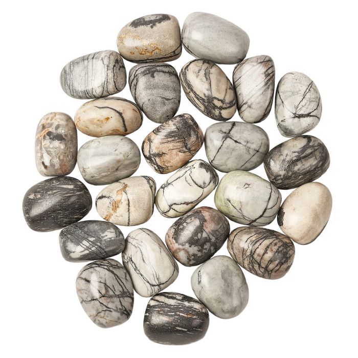Net Jasper Tumblestone (1pc)