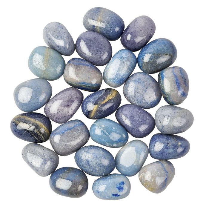 Blue Quartz Tumblestone (1pc)