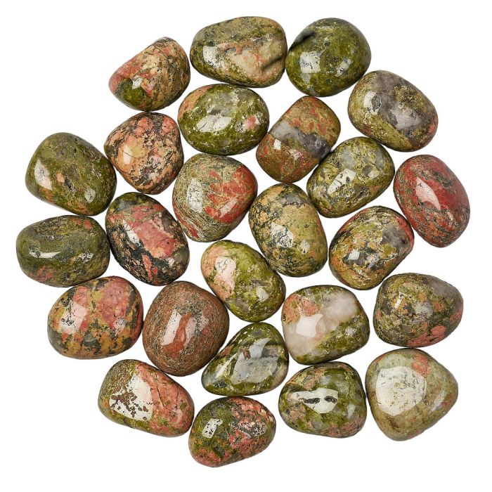 Unakite Tumblestone (1pc)