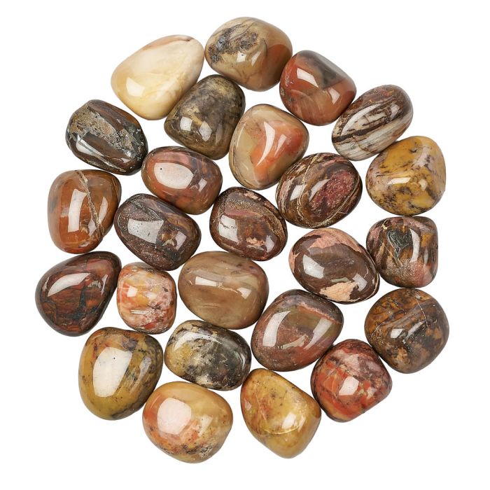 Bamboo Leaf Jasper Tumblestone (1pc)