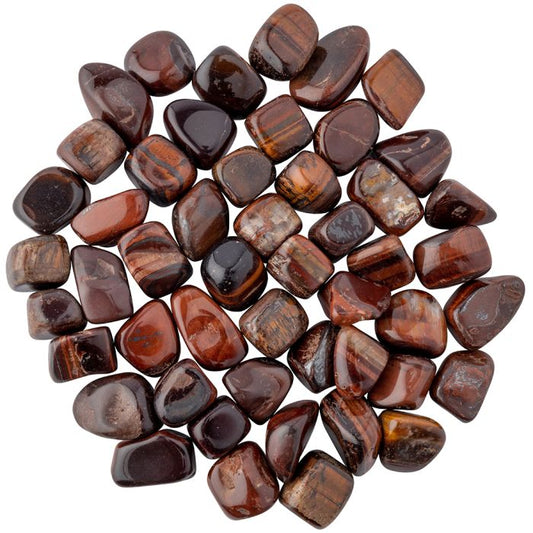 Red Tigers Eye Tumblestone (1pc)