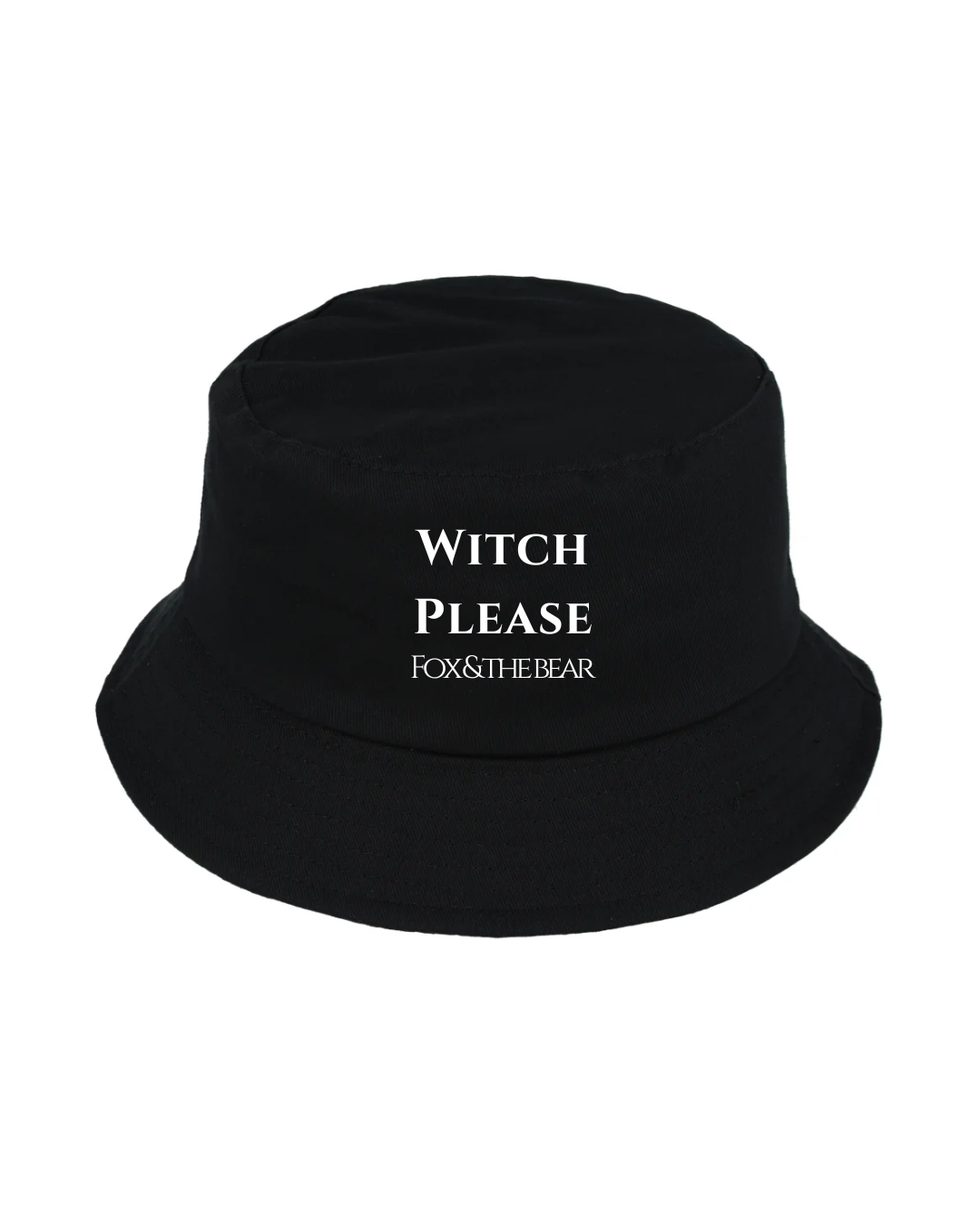 Witch Please Reversible Bucket Hat