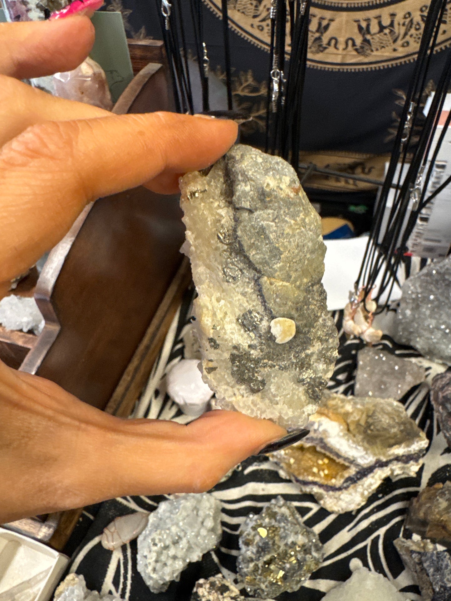 Quartz & Pyrite Cluster 1