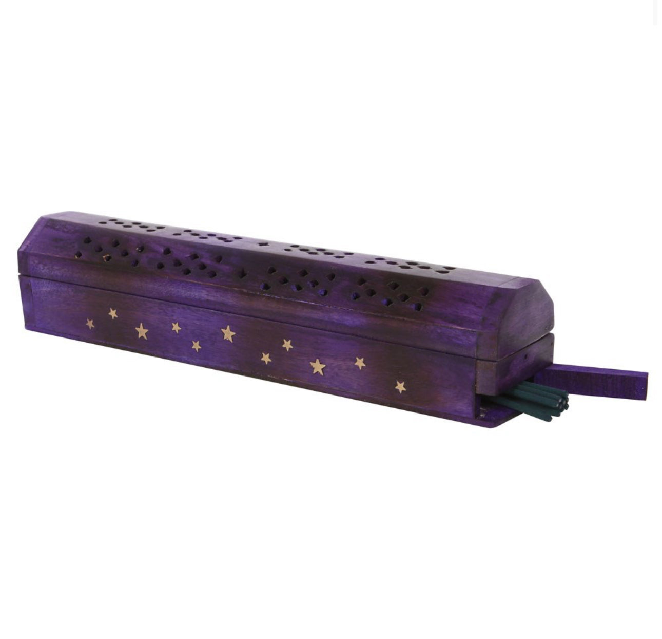 Star Bergamot Purple Incense Box