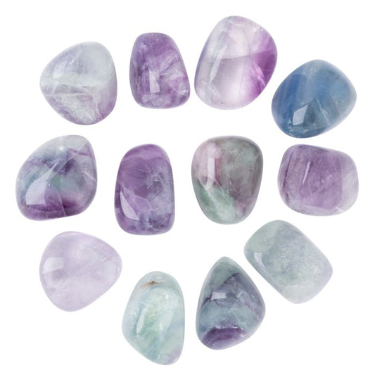 Rainbow Fluorite Tumblestone (1pc)