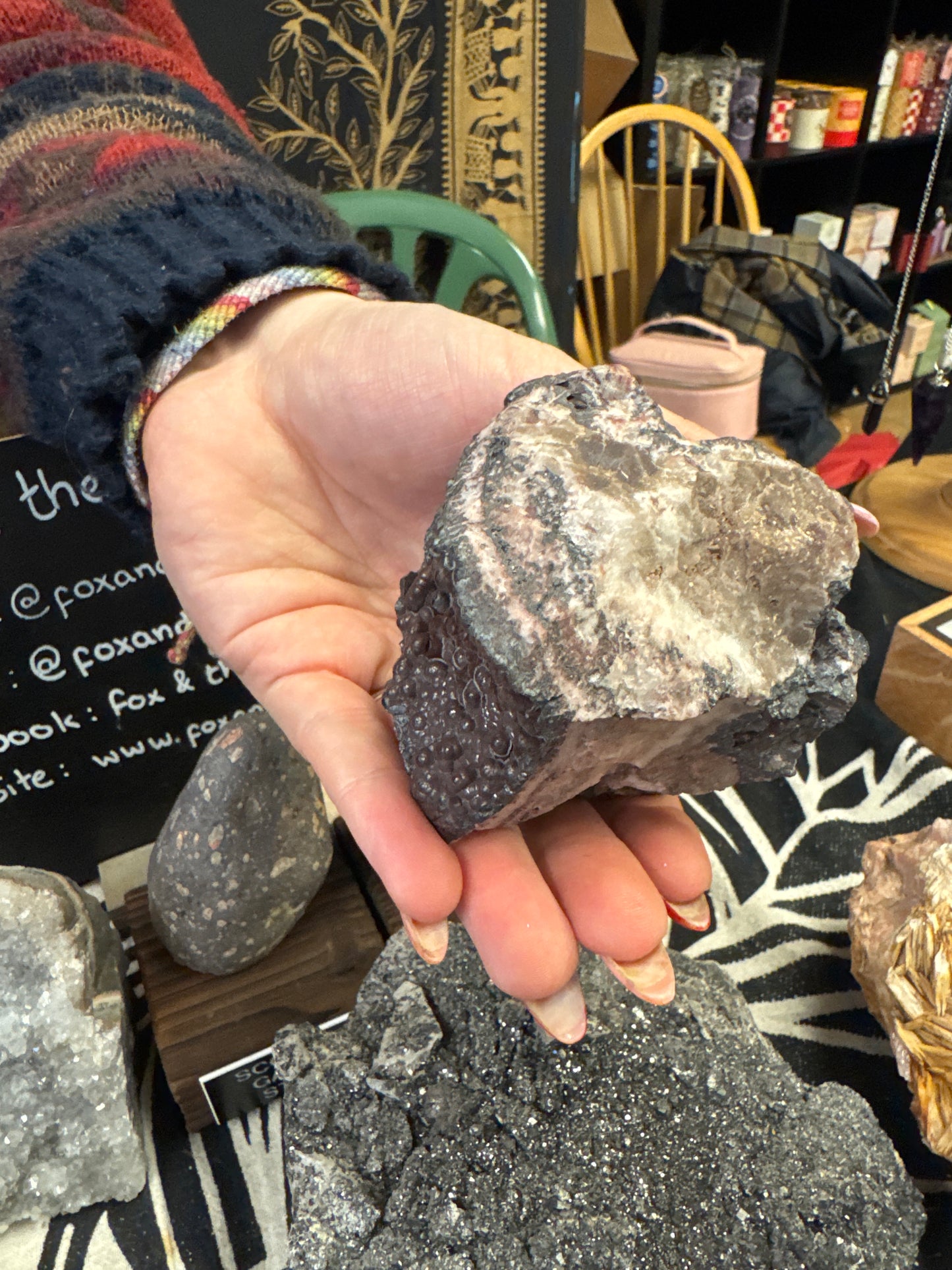 Hematite, Specularite & Quartz Specimen