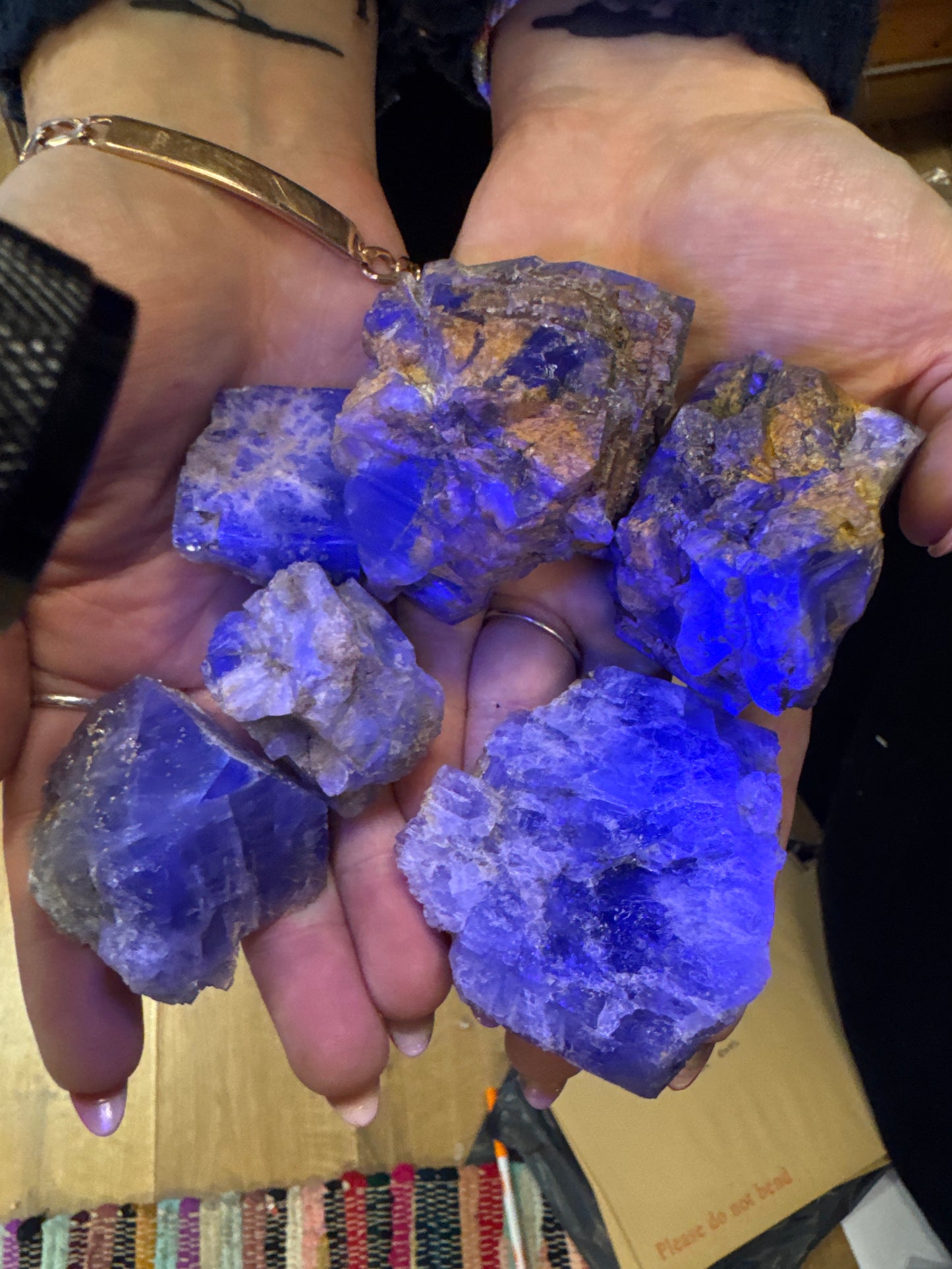 Derbyshire Fluorite Chunk 1pc