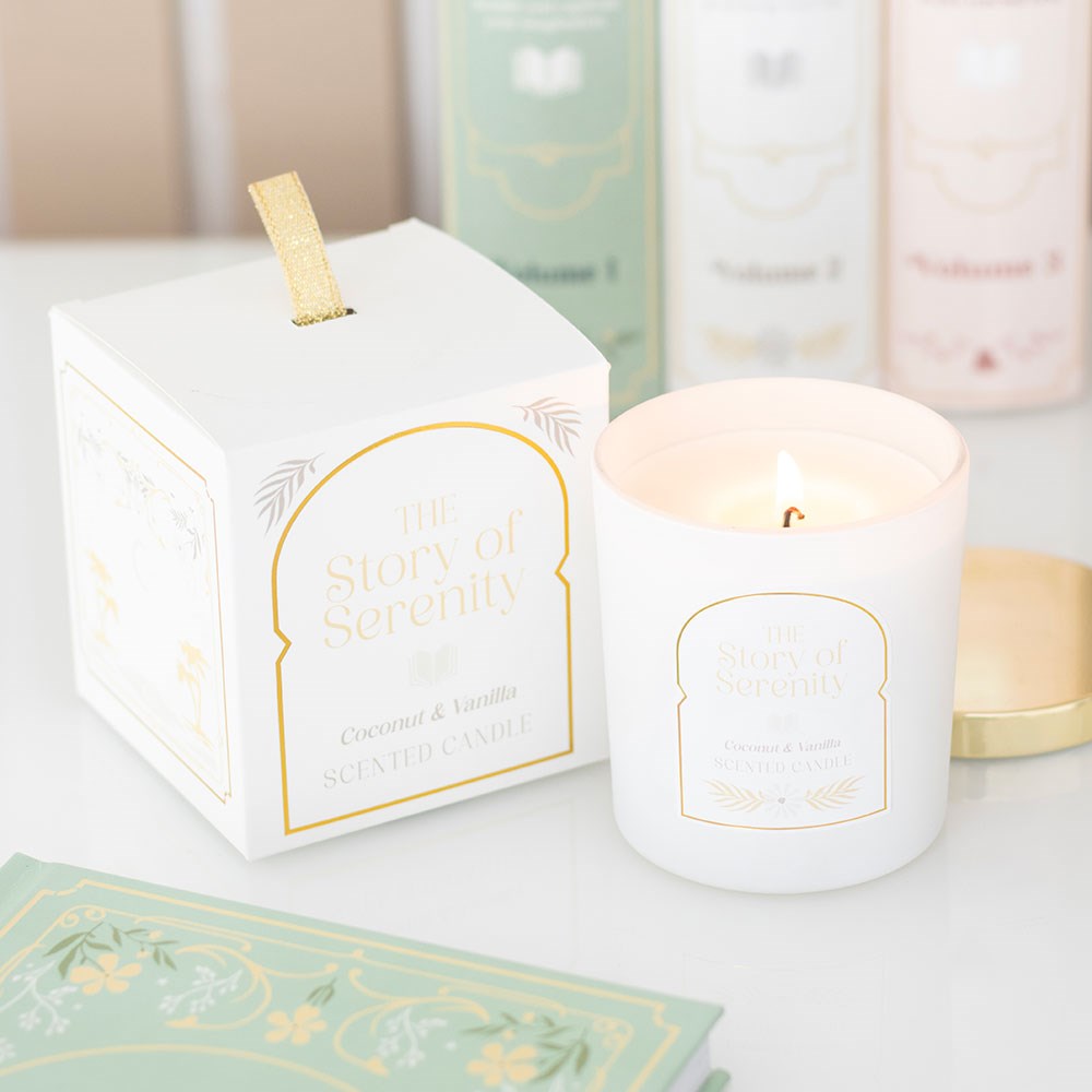 The Story of Serenity: Coconut & Vanilla Candle