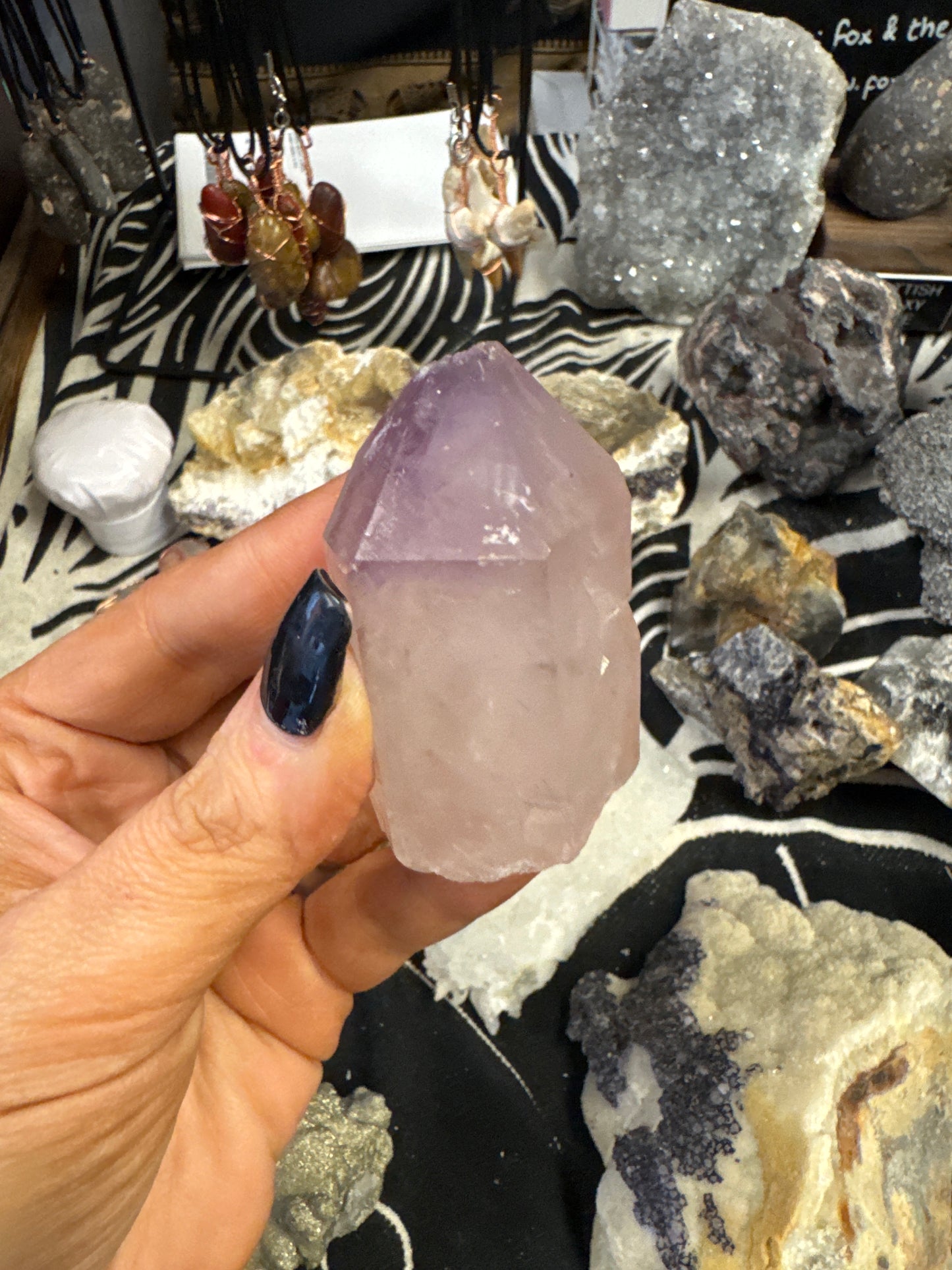 Quartz & Amethyst Chunk