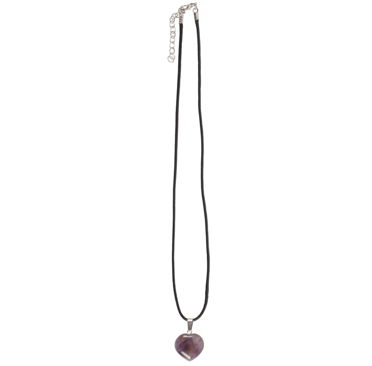 Healing Heart Crystal Pendant Necklace