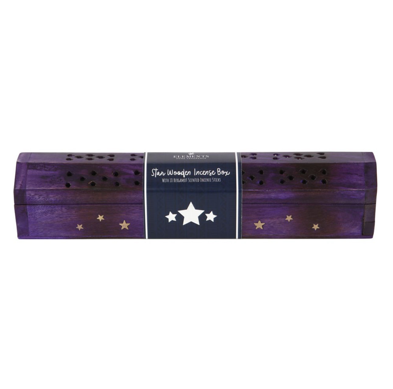 Star Bergamot Purple Incense Box