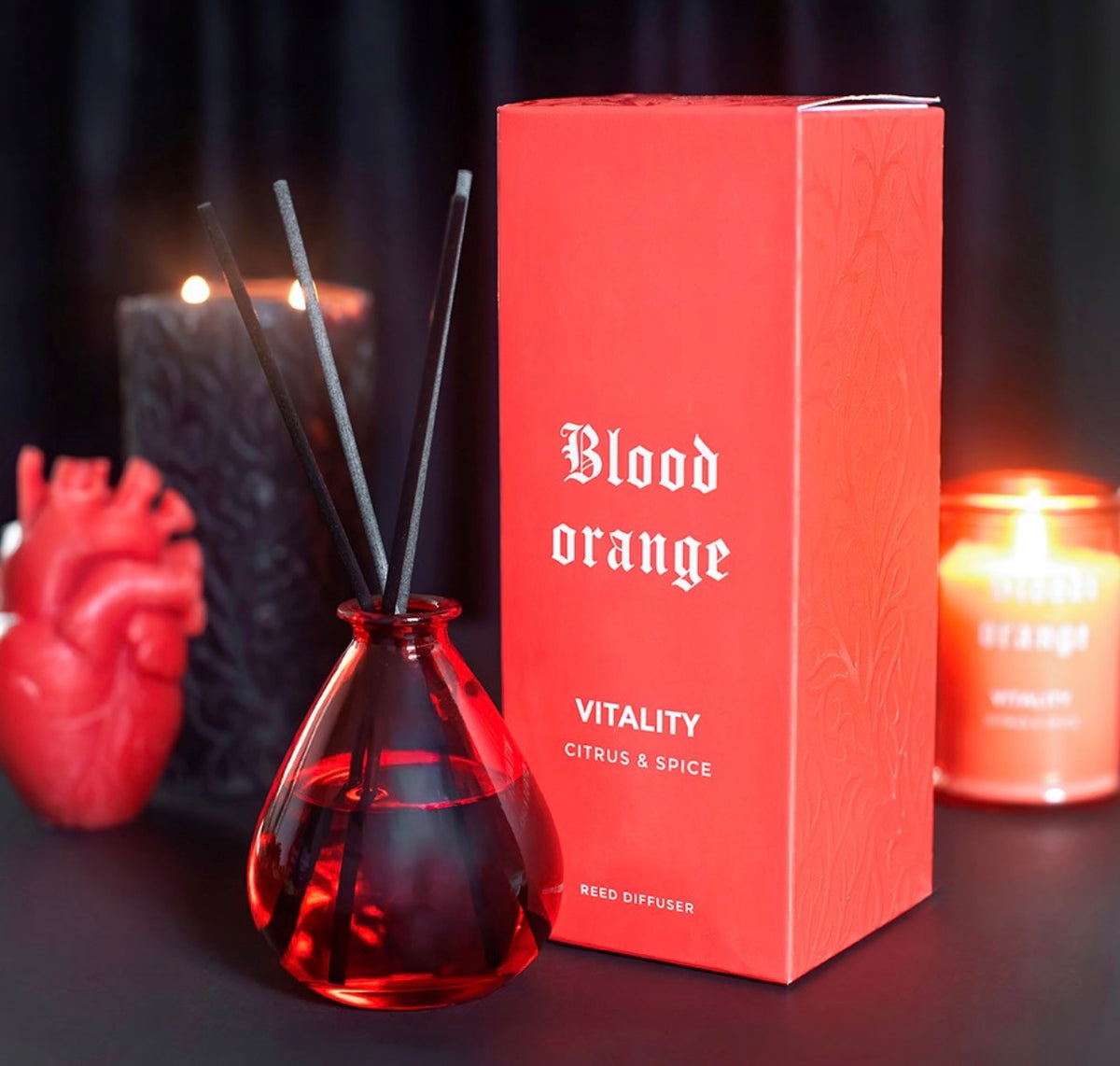 Blood Orange Citrus & Spice Reed Diffuser