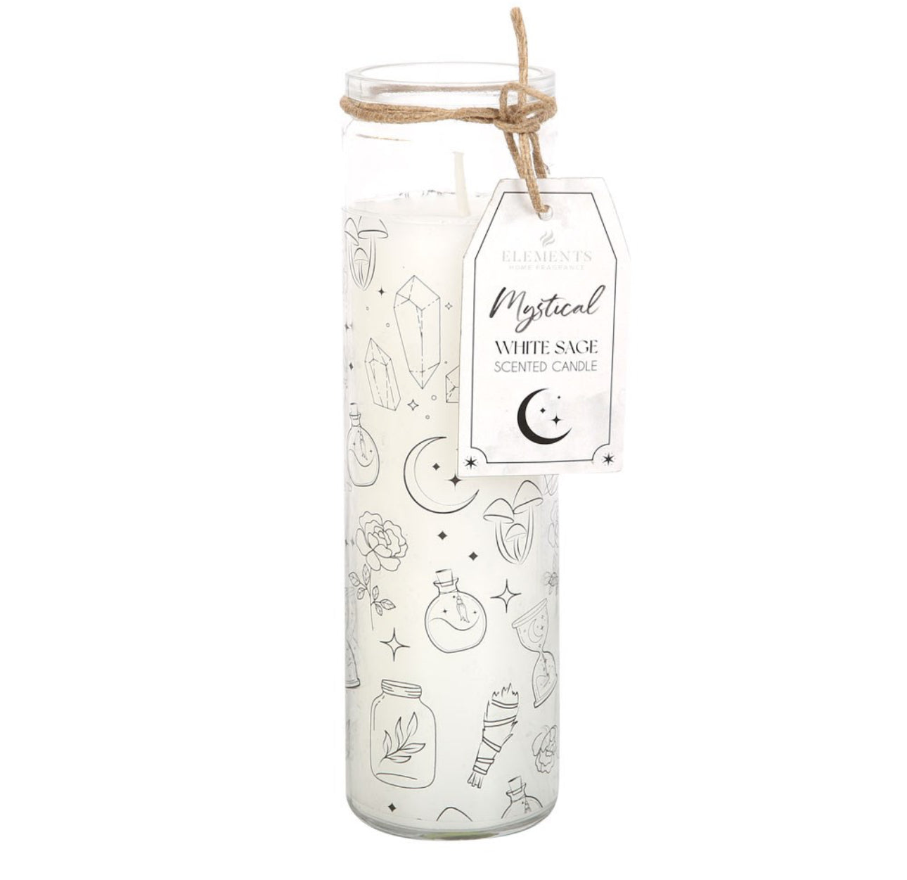 White Sage Tube Candle