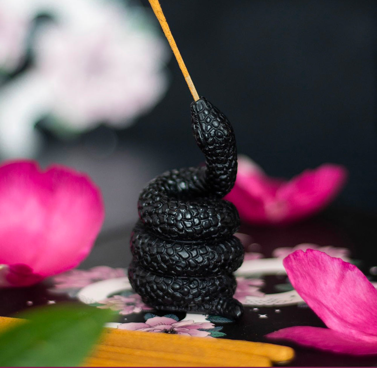 Snake Incense Stick Holder