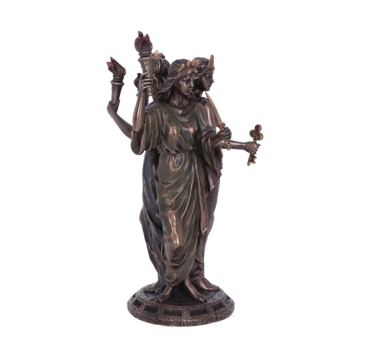 Triple Moon Goddess Figure 21cm