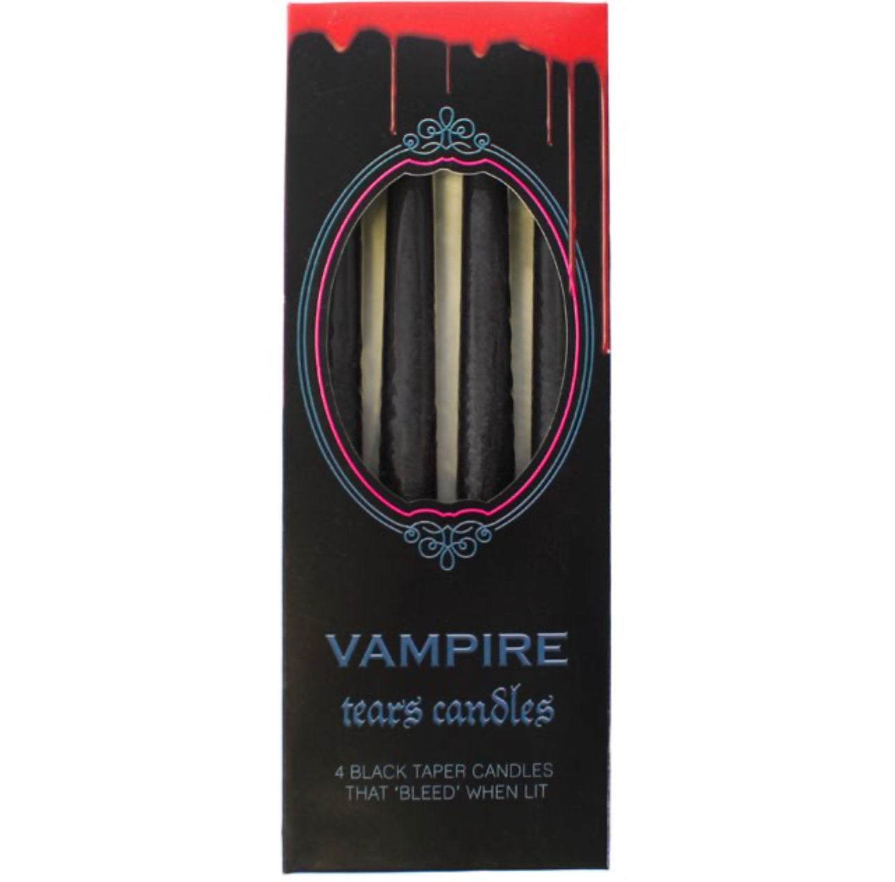 Pack of 4 Vampire Tears Bleeding Candles