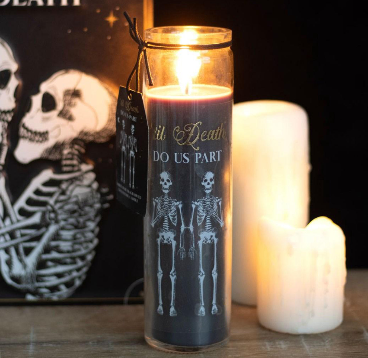 Til Death Do Us Part Glass Jar Candle