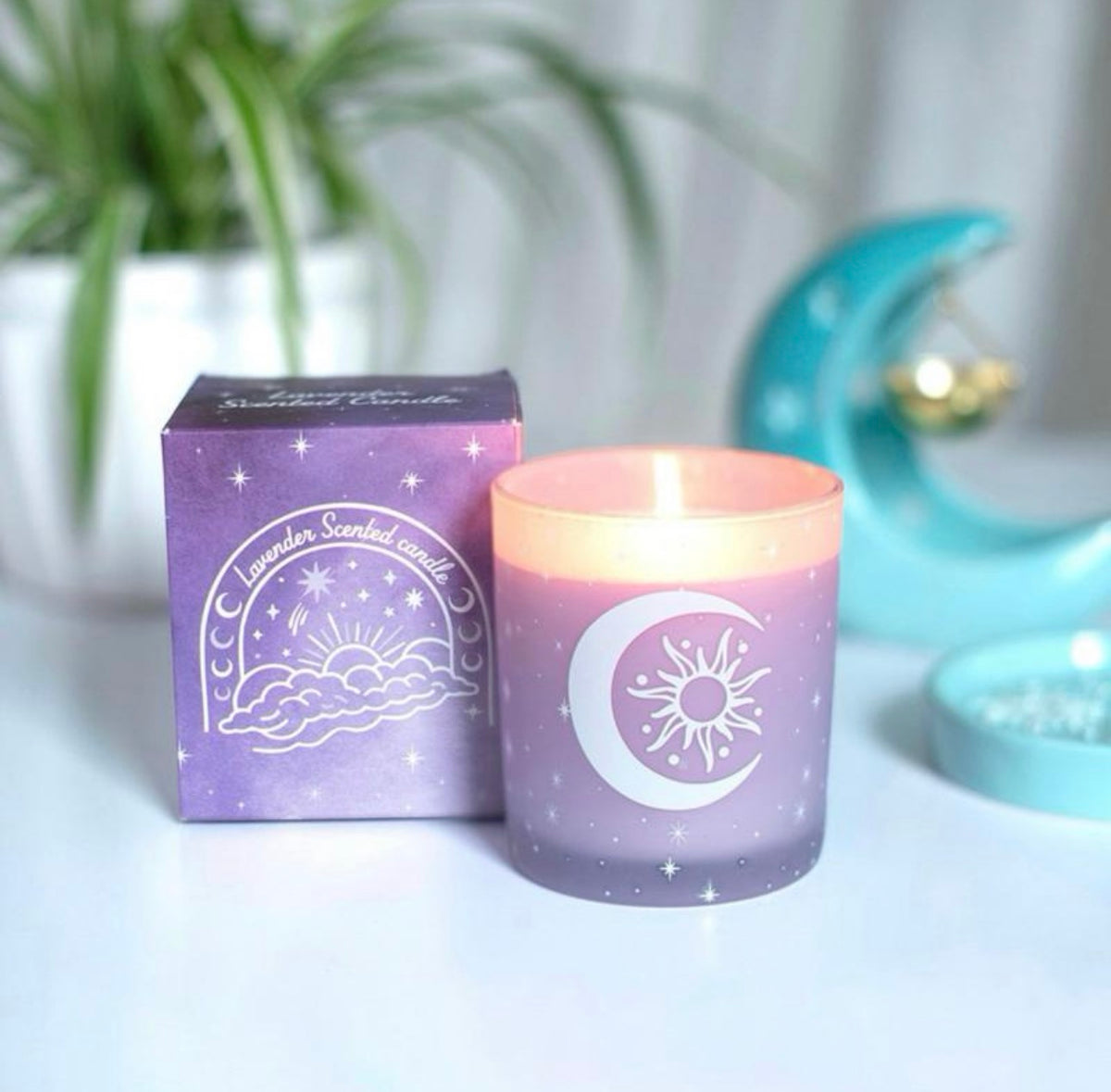 Pastel Skies Lavender Scented Candle