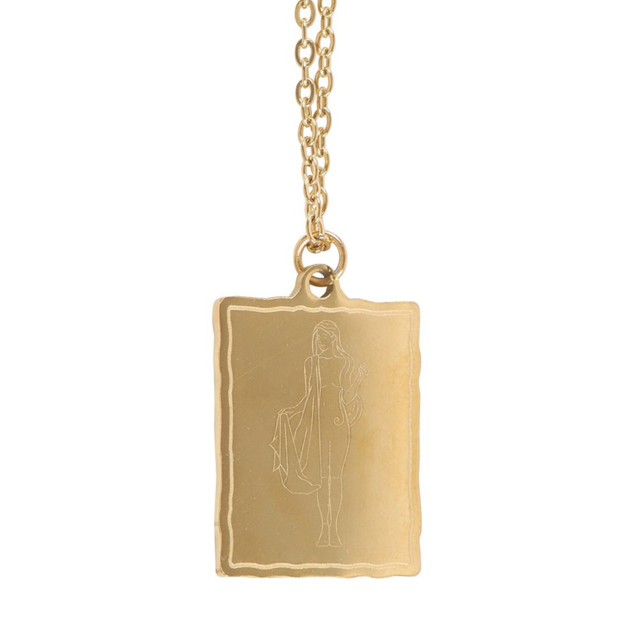 Aphrodite Goddess Pendant Necklace