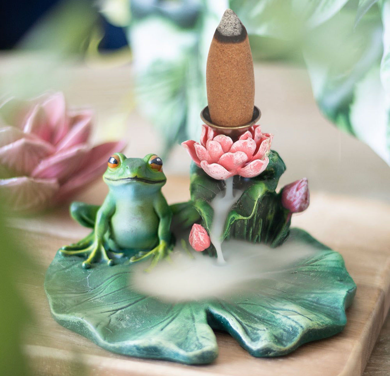 Lily Pad Backflow Burner