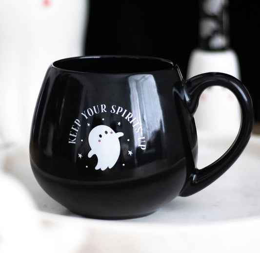 Keep Your Spirits Up Ghost Mug