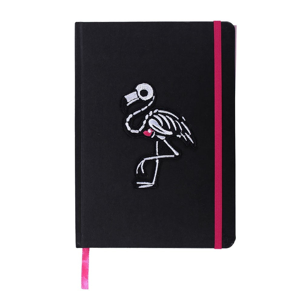 Flamingoth Notebook & Sticker Sheet