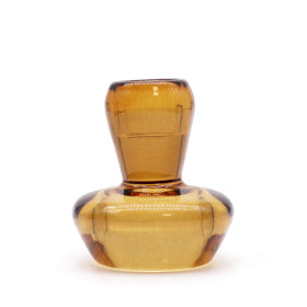 Mushroom Glass Dinner Candle Holder