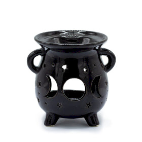 Moon Phases Cauldron Oil Burner