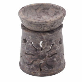 Soapstone Sun & Stars Oil Burner