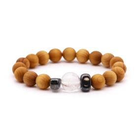 Cedarwood Chakra Bangle