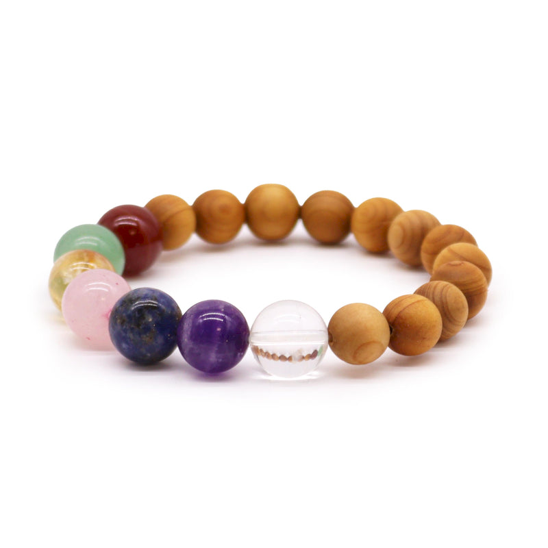 Cedarwood Chakra Bangle