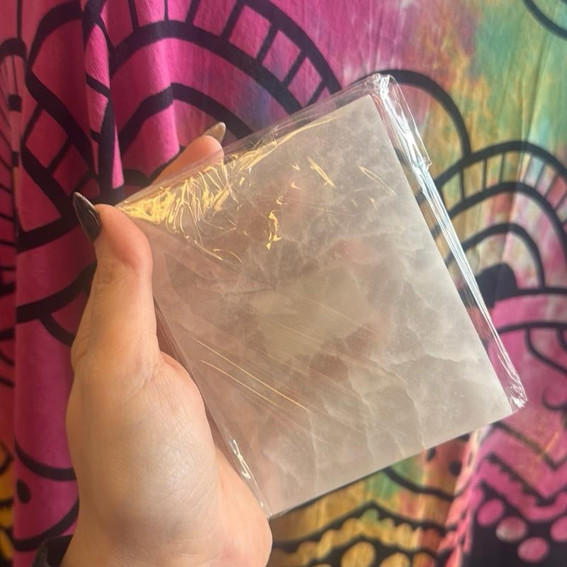 Large Selenite Charging Plate