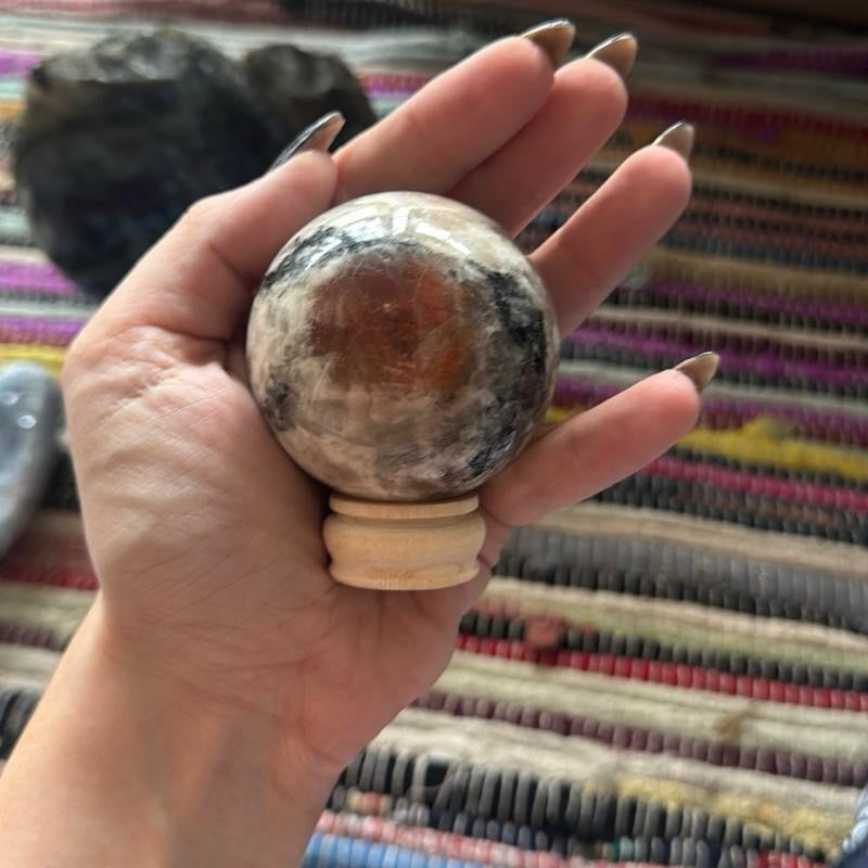 Sunstone Sphere & Stand